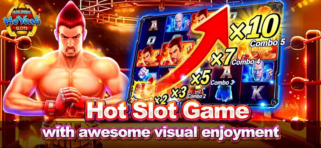 Golden HoYeah- Casino Slots (Голден ХоЯй)  [МОД Menu] Screenshot 3