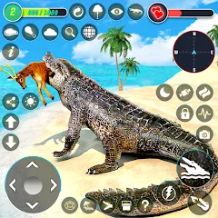 Взлом Crocodile Games: Animal Games  [МОД Unlocked] - последняя версия apk на Андроид