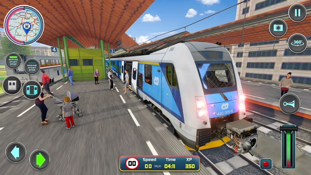 City Train Driver- Train Games  [МОД Много монет] Screenshot 2