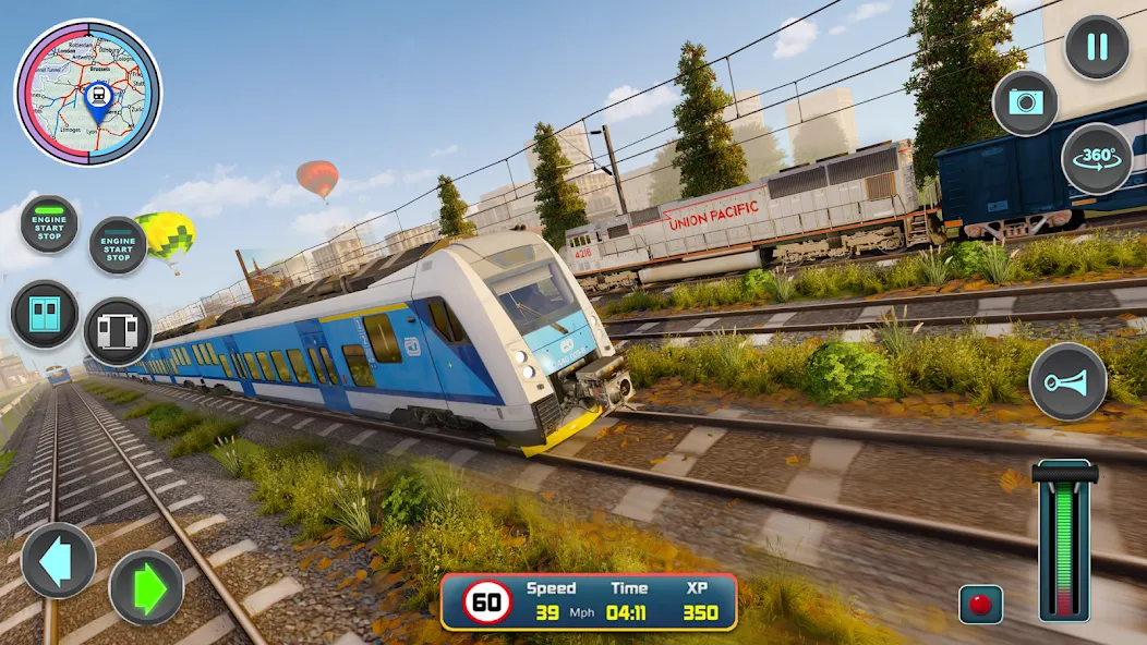 City Train Driver- Train Games  [МОД Много монет] Screenshot 3