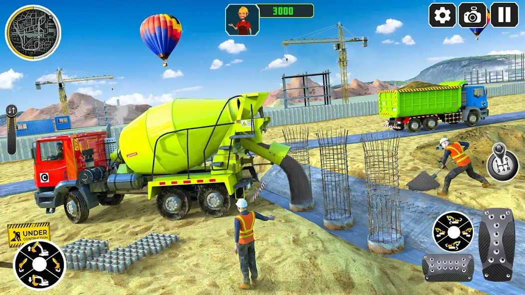 City Construction Simulator 3D  [МОД Unlimited Money] Screenshot 5