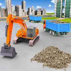 Скачать взломанную City Construction Simulator 3D  [МОД Unlimited Money] - полная версия apk на Андроид