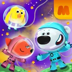 Скачать взломанную Be-be-bears in space  [МОД Menu] - полная версия apk на Андроид