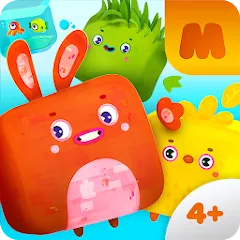 Взломанная Cutie Cubies  [МОД Unlimited Money] - полная версия apk на Андроид