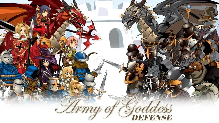 Army of Goddess Defense (Армия Обороны Богинь)  [МОД Много денег] Screenshot 1