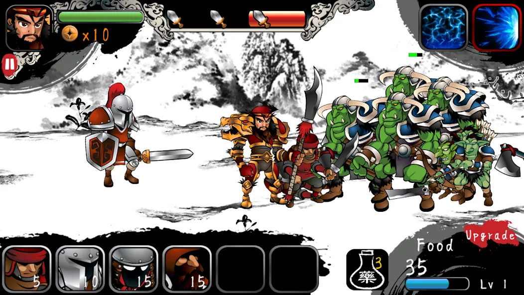 Three Kingdoms Defense (Три Королевства Защита)  [МОД Бесконечные монеты] Screenshot 3