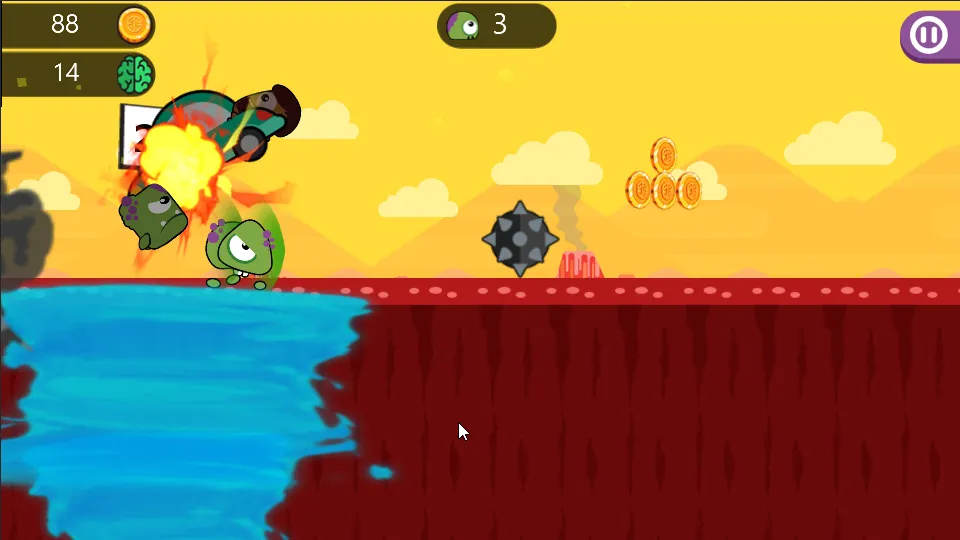 Monster Run: Jump Or Die  [МОД Меню] Screenshot 4