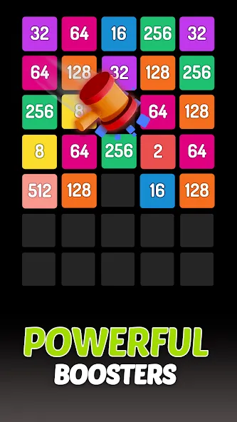 X2 Blocks - 2048 Number Game (Блоки)  [МОД Unlimited Money] Screenshot 4