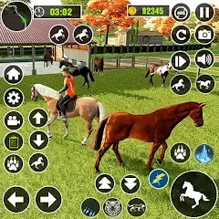 Взломанная My Horse Herd Care Simulator (Мой симулятор ухода за стадом лошадей)  [МОД Много монет] - стабильная версия apk на Андроид