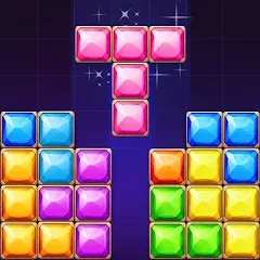 Взломанная Block Puzzle - Gem Block (Блокпазл блокголоволомка)  [МОД Unlocked] - полная версия apk на Андроид