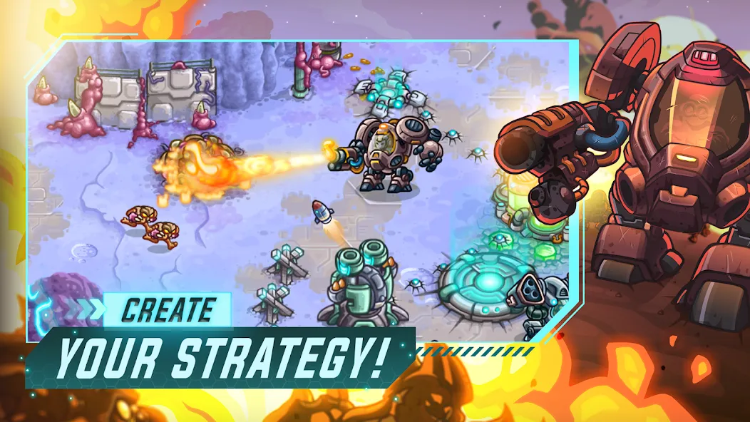 Iron Marines Offline Strategy  [МОД Unlocked] Screenshot 2