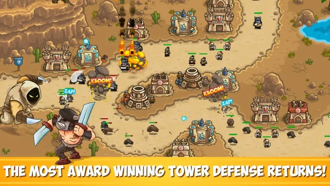 Kingdom Rush Frontiers TD (Кингдом Раш Фронтис ТД)  [МОД Бесконечные деньги] Screenshot 1