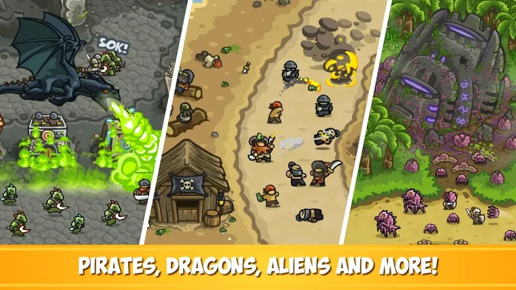 Kingdom Rush Frontiers TD (Кингдом Раш Фронтис ТД)  [МОД Бесконечные деньги] Screenshot 5