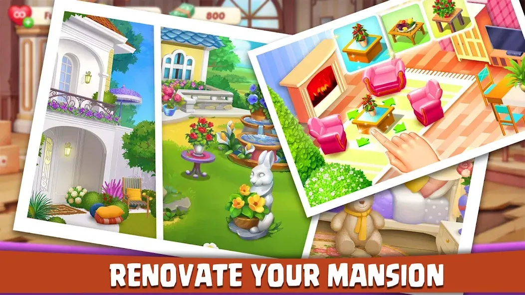 House Design: Redecor Makeover (Хаус Дизайн)  [МОД Бесконечные монеты] Screenshot 5