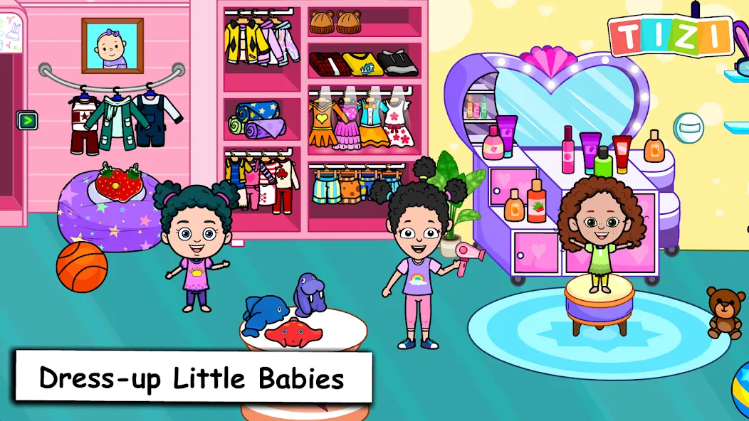 My Tizi Town Daycare Baby Game  [МОД Меню] Screenshot 4