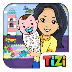 Взломанная My Tizi Town Daycare Baby Game  [МОД Меню] - стабильная версия apk на Андроид