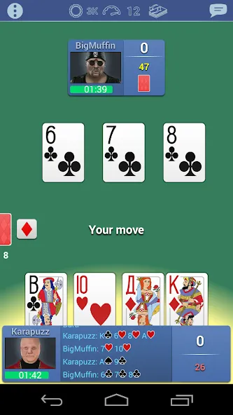 Burkozel card game online  [МОД Много монет] Screenshot 2