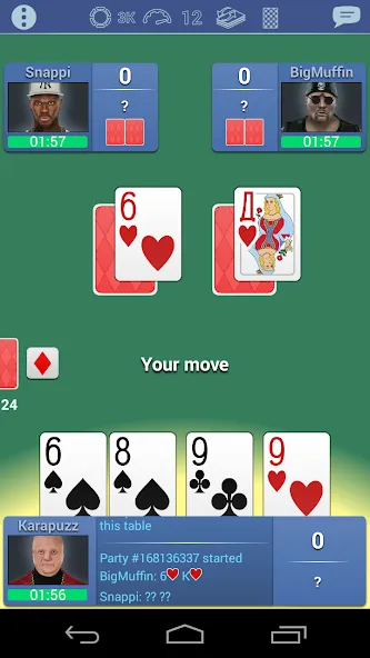 Burkozel card game online  [МОД Много монет] Screenshot 4