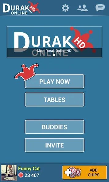 Durak Online HD  [МОД Menu] Screenshot 2