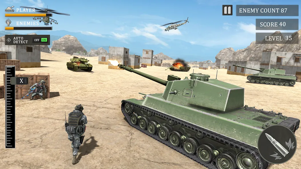 Tank Fury: Battle of Steels  [МОД Все открыто] Screenshot 5