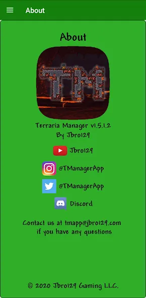 TManager (Террария Менеджер)  [МОД Бесконечные деньги] Screenshot 1