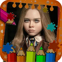 Взлом Megan Coloring Game (Меган Колоринг Гейм)  [МОД Mega Pack] - стабильная версия apk на Андроид