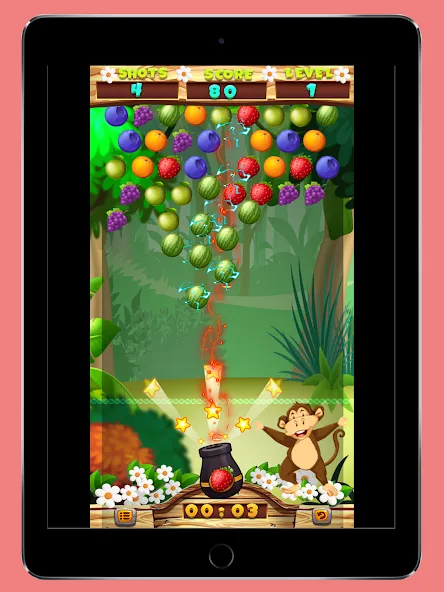 Fruits Shooter Pop (Фрутс Шутер Поп)  [МОД Много монет] Screenshot 4