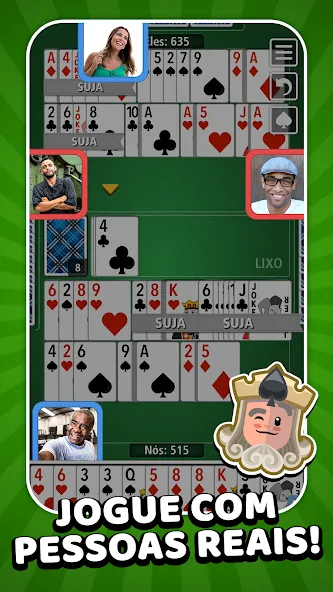 Buraco Jogatina: Card Games (Бурако Жогатина)  [МОД Unlocked] Screenshot 1