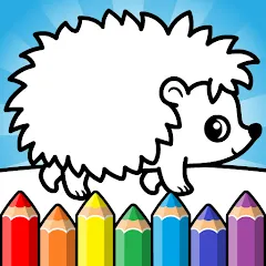 Скачать взлом Easy coloring book for kids  [МОД Unlimited Money] - последняя версия apk на Андроид