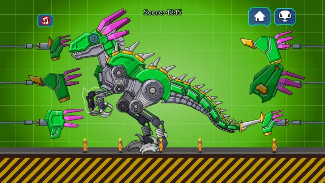 Velociraptor Rex Dino Robot (Велоцираптор Рекс Дино Робот)  [МОД Unlimited Money] Screenshot 1