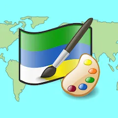 Взлом Draw The Flag - Quiz & Maker  [МОД Menu] - последняя версия apk на Андроид