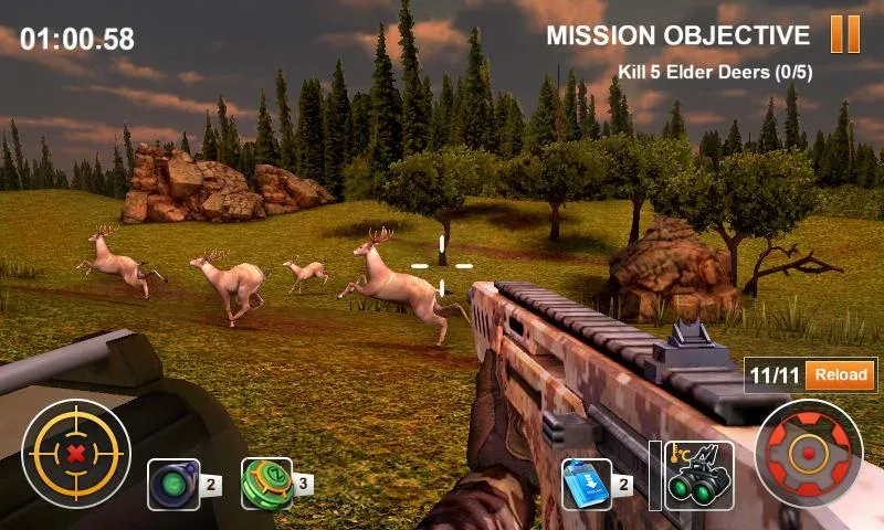 Hunting Safari 3D  [МОД Все открыто] Screenshot 1