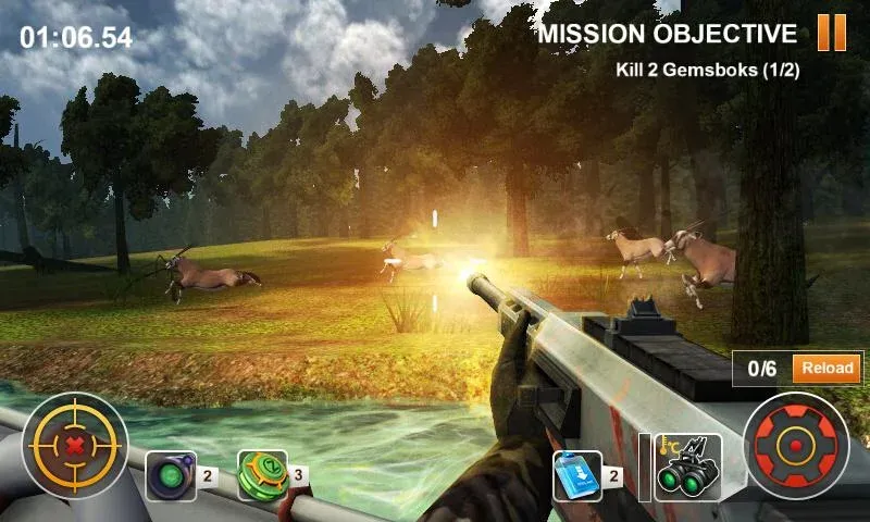Hunting Safari 3D  [МОД Все открыто] Screenshot 2