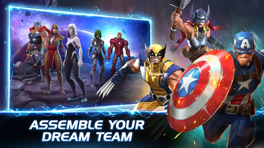 Marvel Contest of Champions (Марвел Соревнование Чемпионов)  [МОД Бесконечные деньги] Screenshot 3