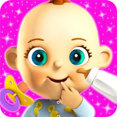 Взломанная Talking Babsy Baby  [МОД Много монет] - стабильная версия apk на Андроид