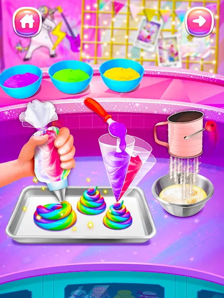 Girl Games: Unicorn Cooking  [МОД Mega Pack] Screenshot 2