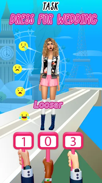 Fashion Battle - Girl Dress Up  [МОД Меню] Screenshot 3