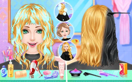 Doll Makeover - Fashion Queen (Игры по макияжу для девочек)  [МОД Все открыто] Screenshot 3