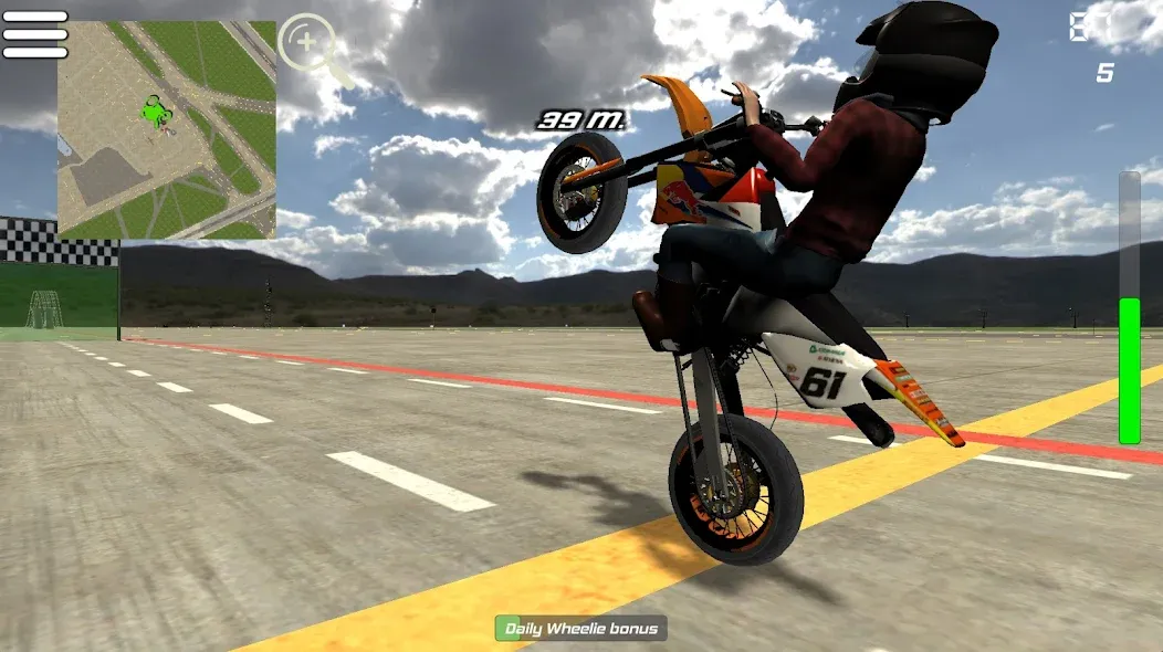 Wheelie King 5 (Уили Кинг 5)  [МОД Много денег] Screenshot 1