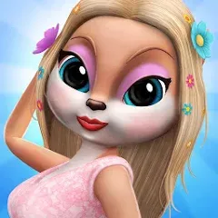 Скачать взлом Talking Cat Kimmy Superstar  [МОД Unlimited Money] - стабильная версия apk на Андроид