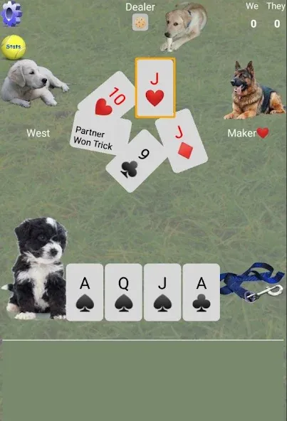 K9 Euchre (К9 Юкер)  [МОД Много монет] Screenshot 2