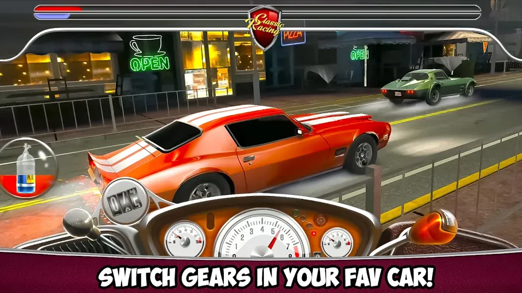 Classic Drag Racing Car Game (Классическая игра на гонках драгрейсинга)  [МОД Mega Pack] Screenshot 3