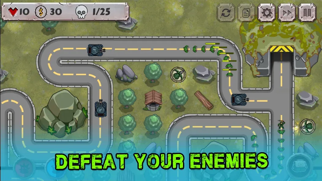 Battle Strategy: Tower Defense  [МОД Все открыто] Screenshot 4