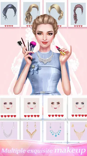 Dream Wedding: Bride Dress Up  [МОД Много денег] Screenshot 3