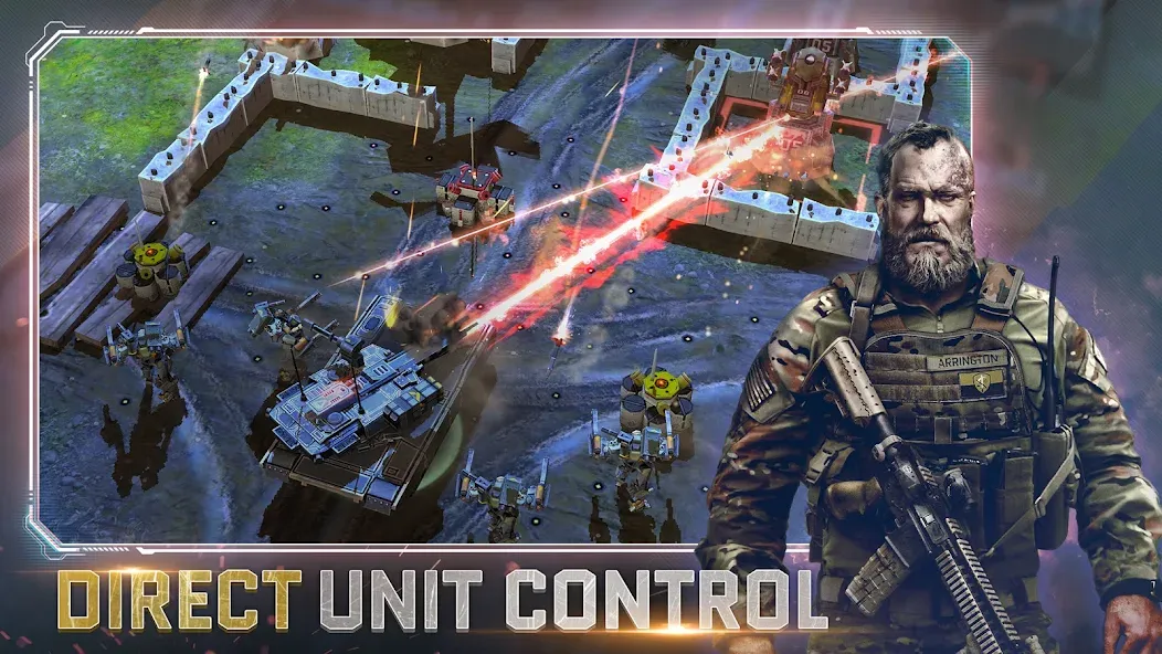 War Commander: Rogue Assault (Уор Коммандер)  [МОД Бесконечные монеты] Screenshot 1