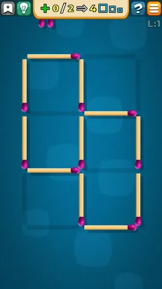 Matches Puzzle Game  [МОД Unlocked] Screenshot 2