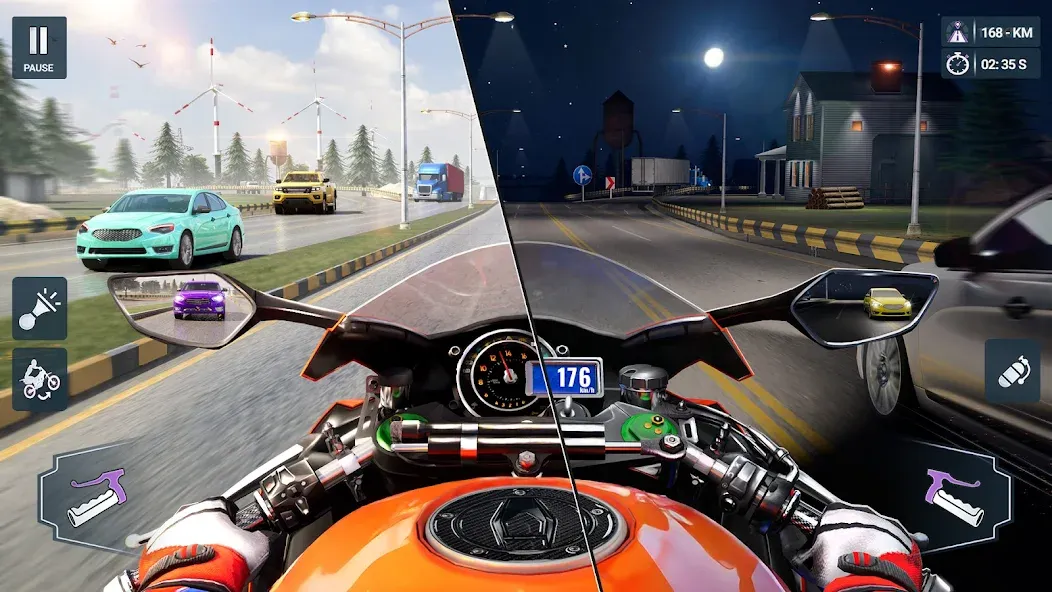 Moto World Tour: Bike Racing  [МОД Бесконечные монеты] Screenshot 3