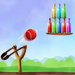 Скачать взлом Bottle Shooting Game 2  [МОД Много монет] - стабильная версия apk на Андроид