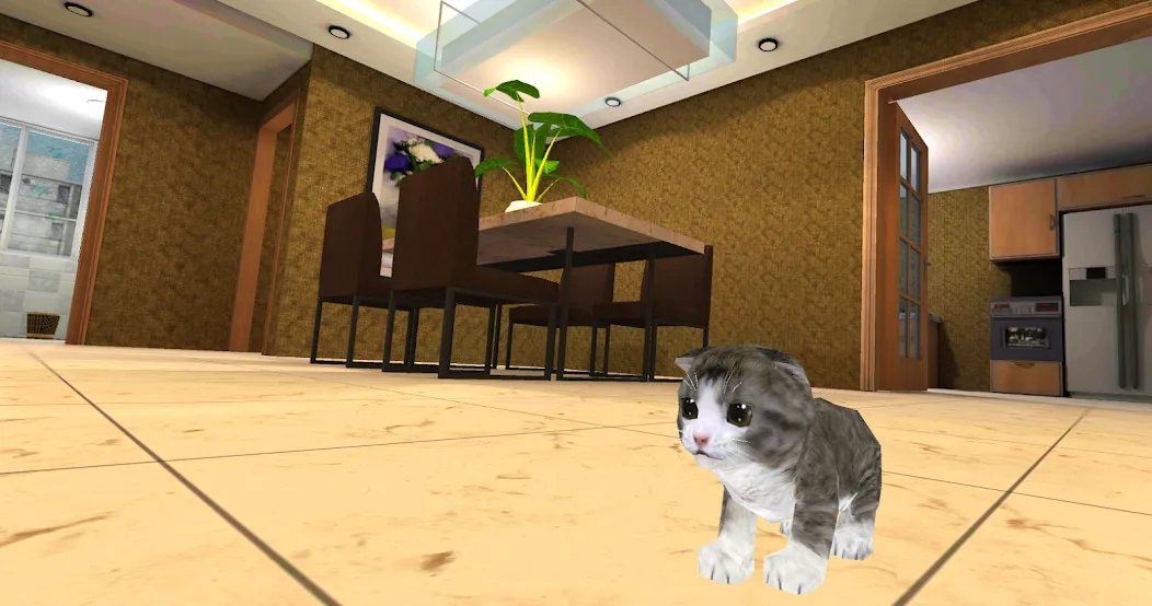 Kitten Cat Simulator 3D Craft  [МОД Unlocked] Screenshot 2