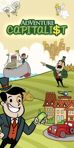 AdVenture Capitalist (ЭдВенчер Капиталист)  [МОД Бесконечные деньги] Screenshot 1